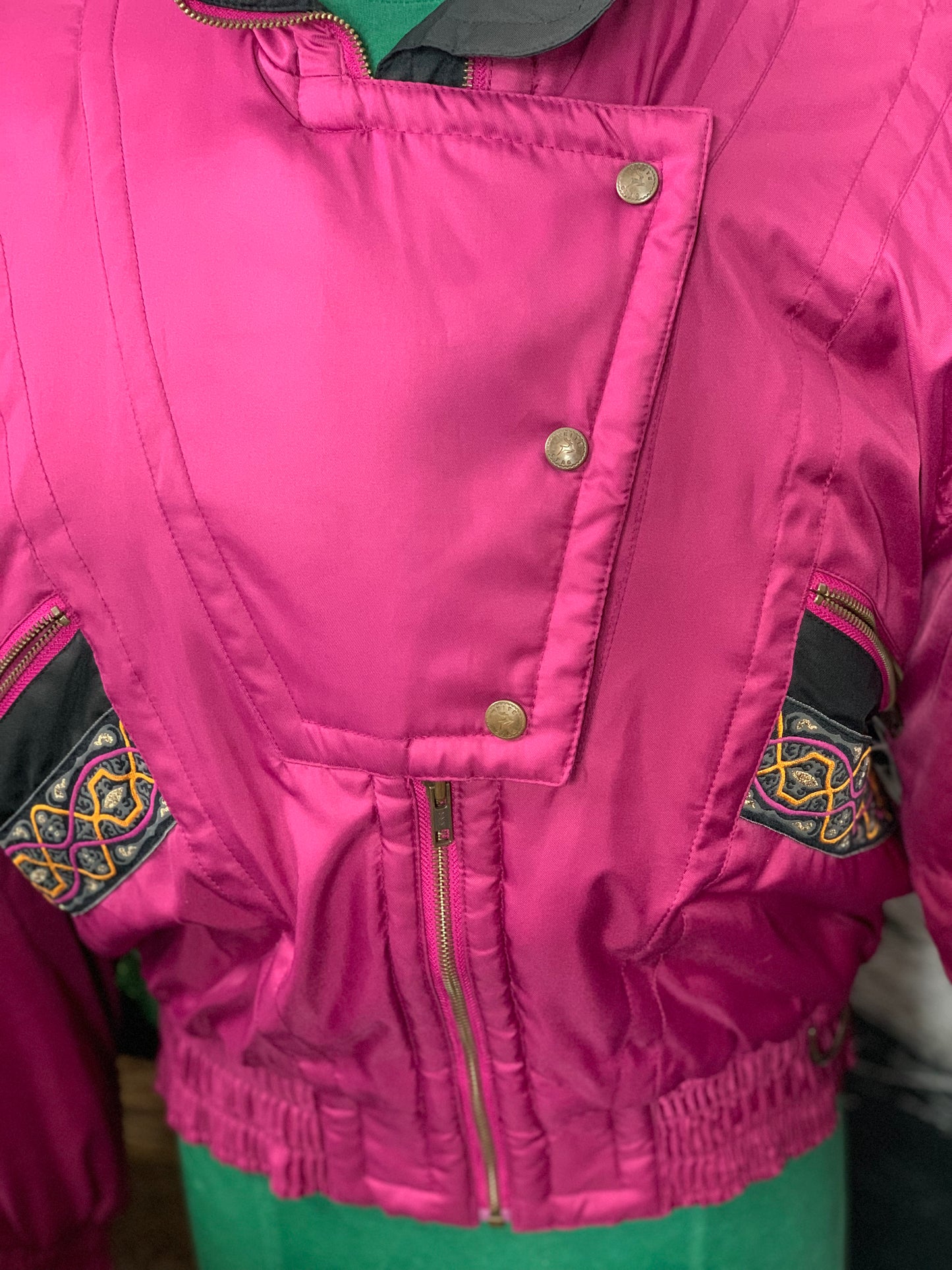 Vintage Ski Fashion Jacket
