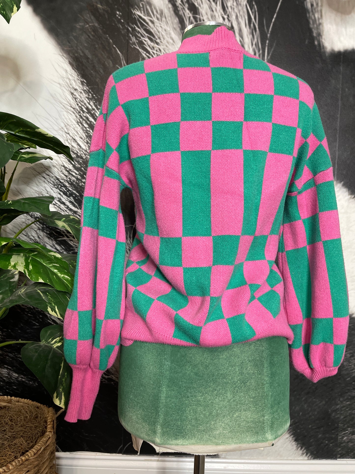 ZESICA Turtleneck Ribbed Knit Pullover Sweater