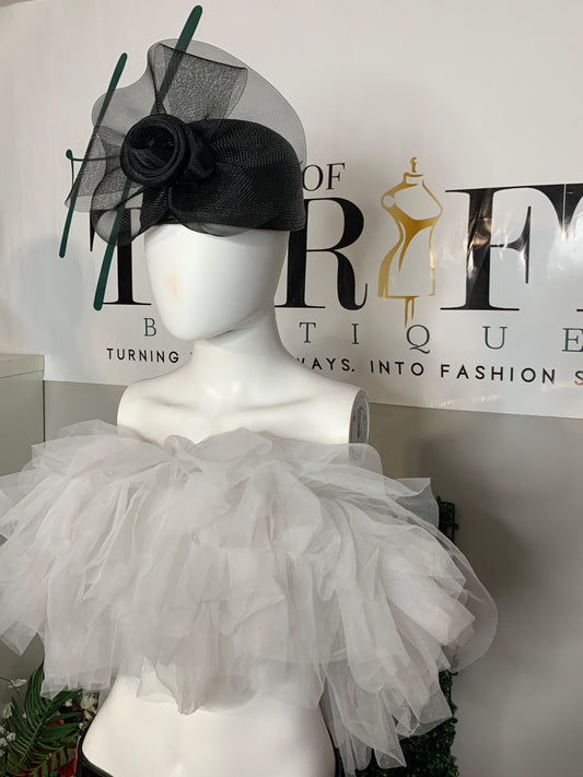 Simply Black Lovely Evening Hat