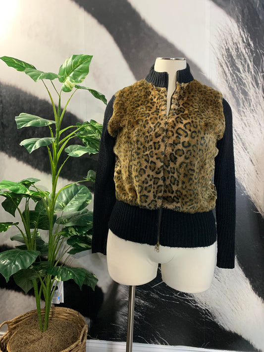 Ashley Stewart Knit Sweater Jacket