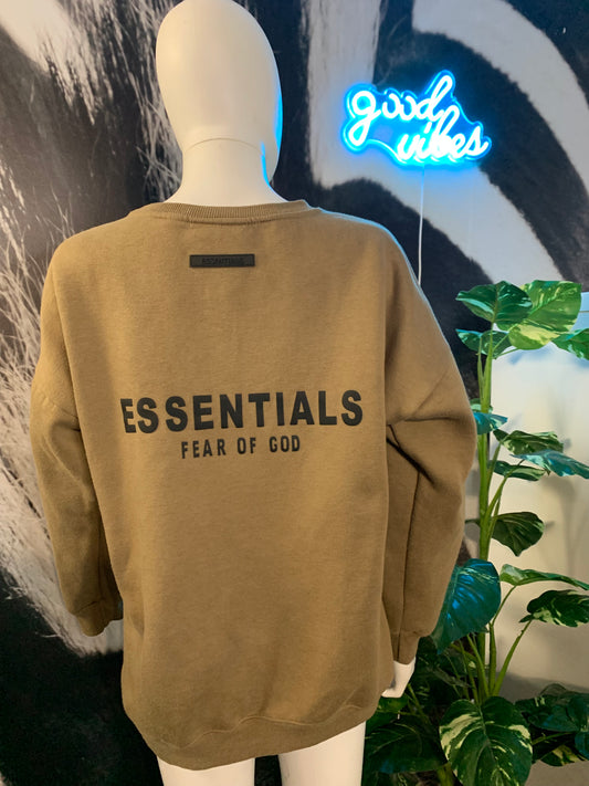 Fear of God ESSENTIALS Crew Neck Sweatshirt