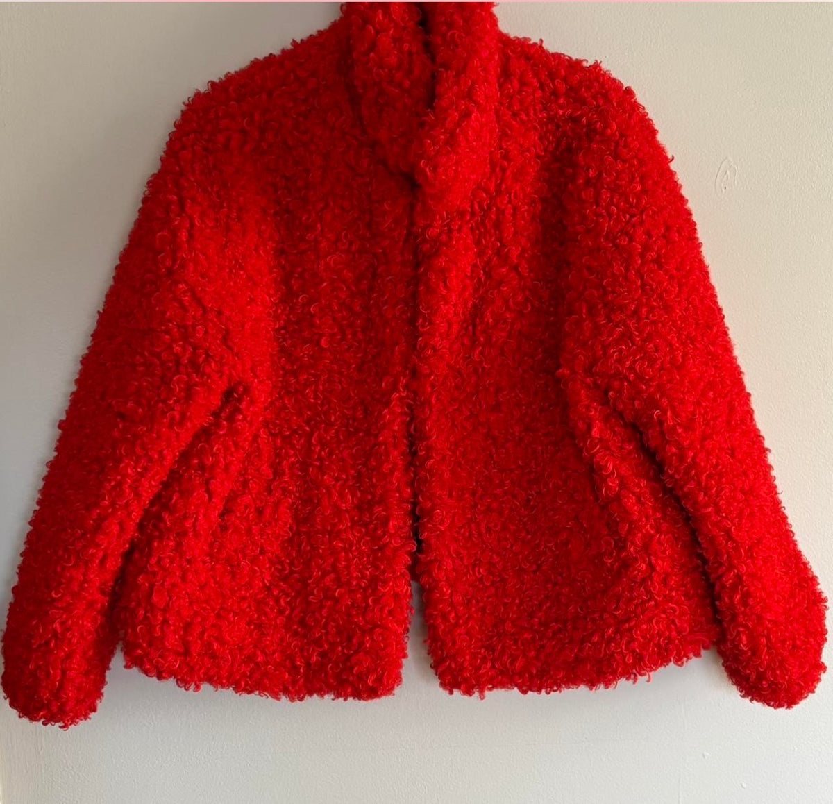 River Island Furry Bear Jacket