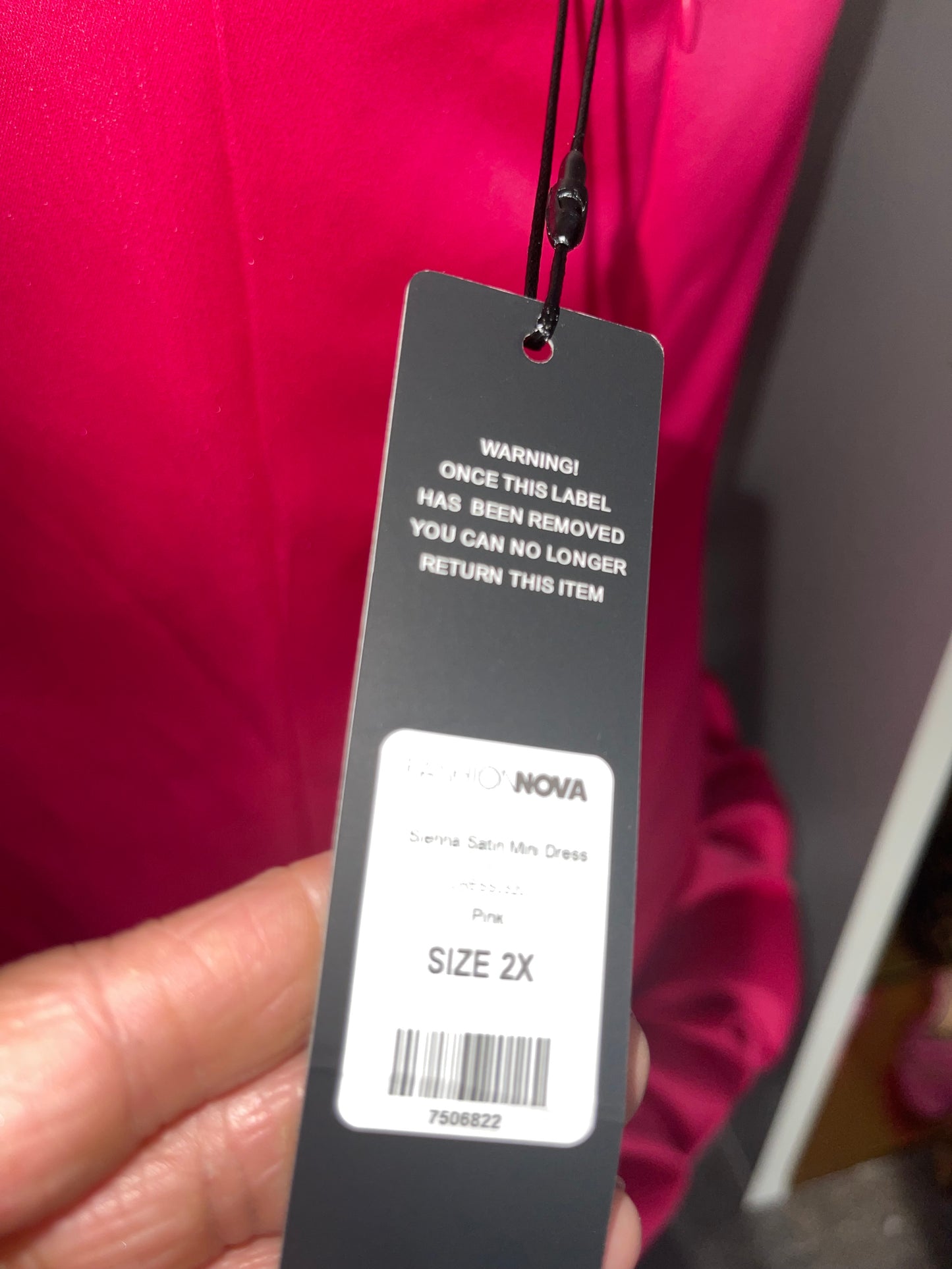 F. Nova NWT Sienna Star Dress (Pink )