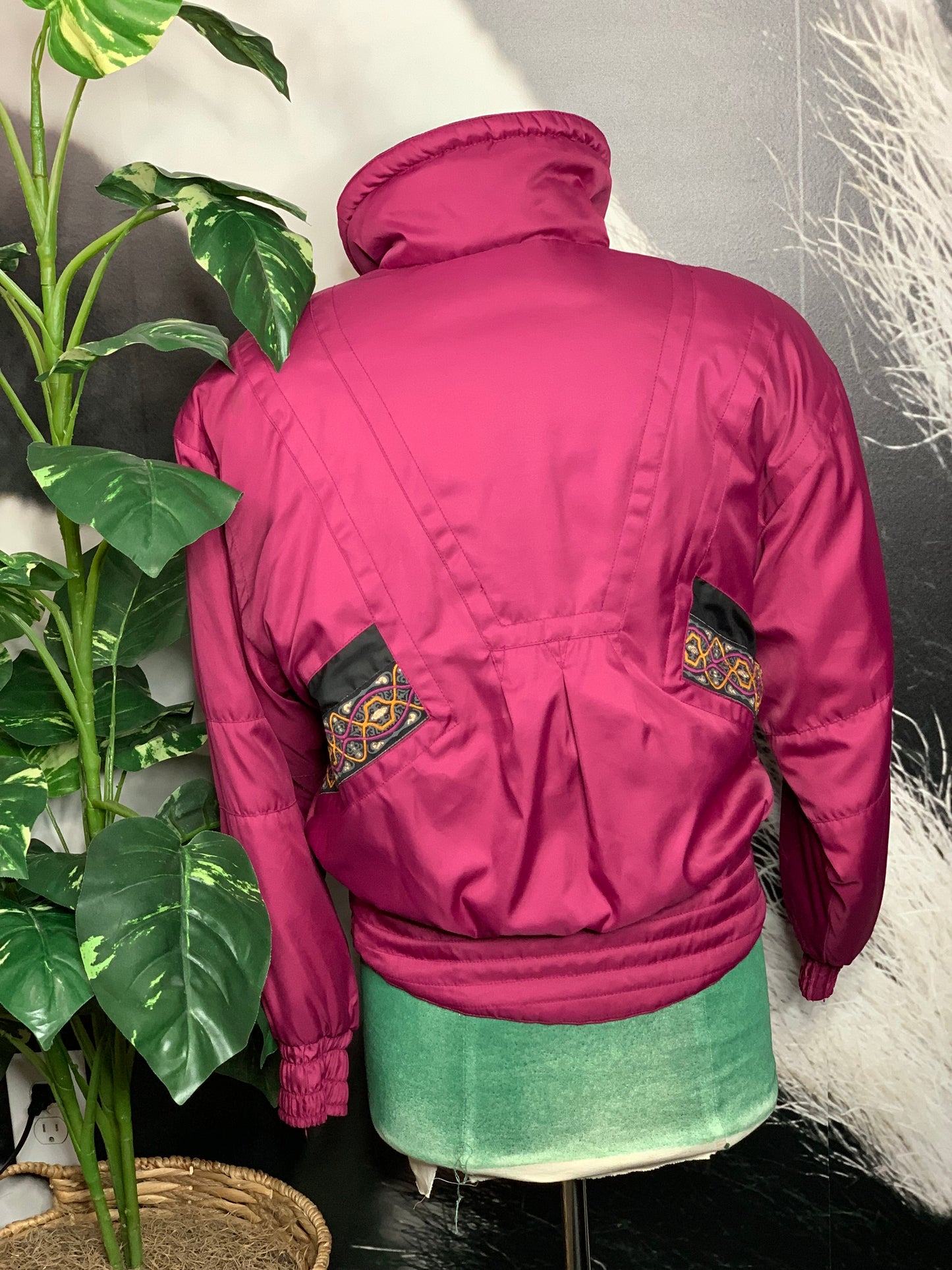 Vintage Ski Fashion Jacket
