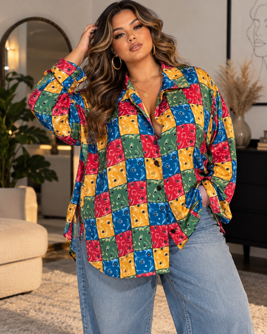 Vntg. Impressions Blouse