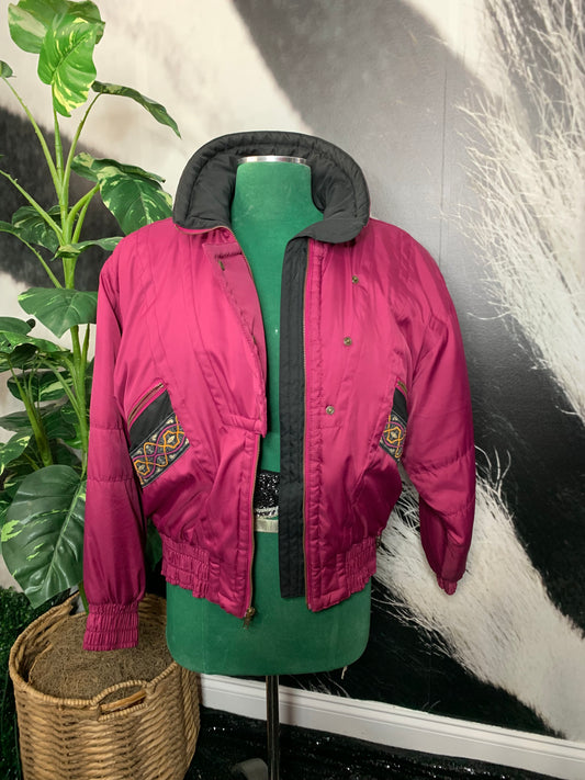 Vintage Ski Fashion Jacket