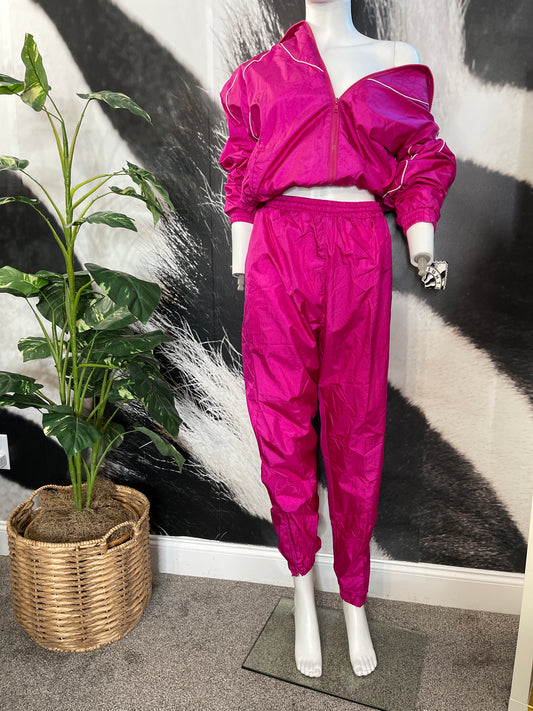 Vntg. 2pc Track Suit