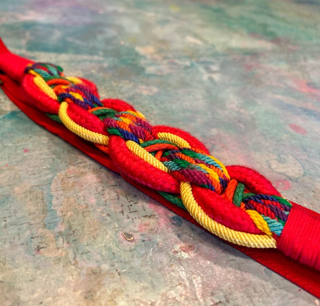 80’s Rainbow Rope Belt
