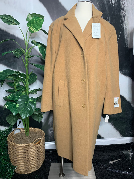 NWT. Perry Ellis Trench Coat Jacket