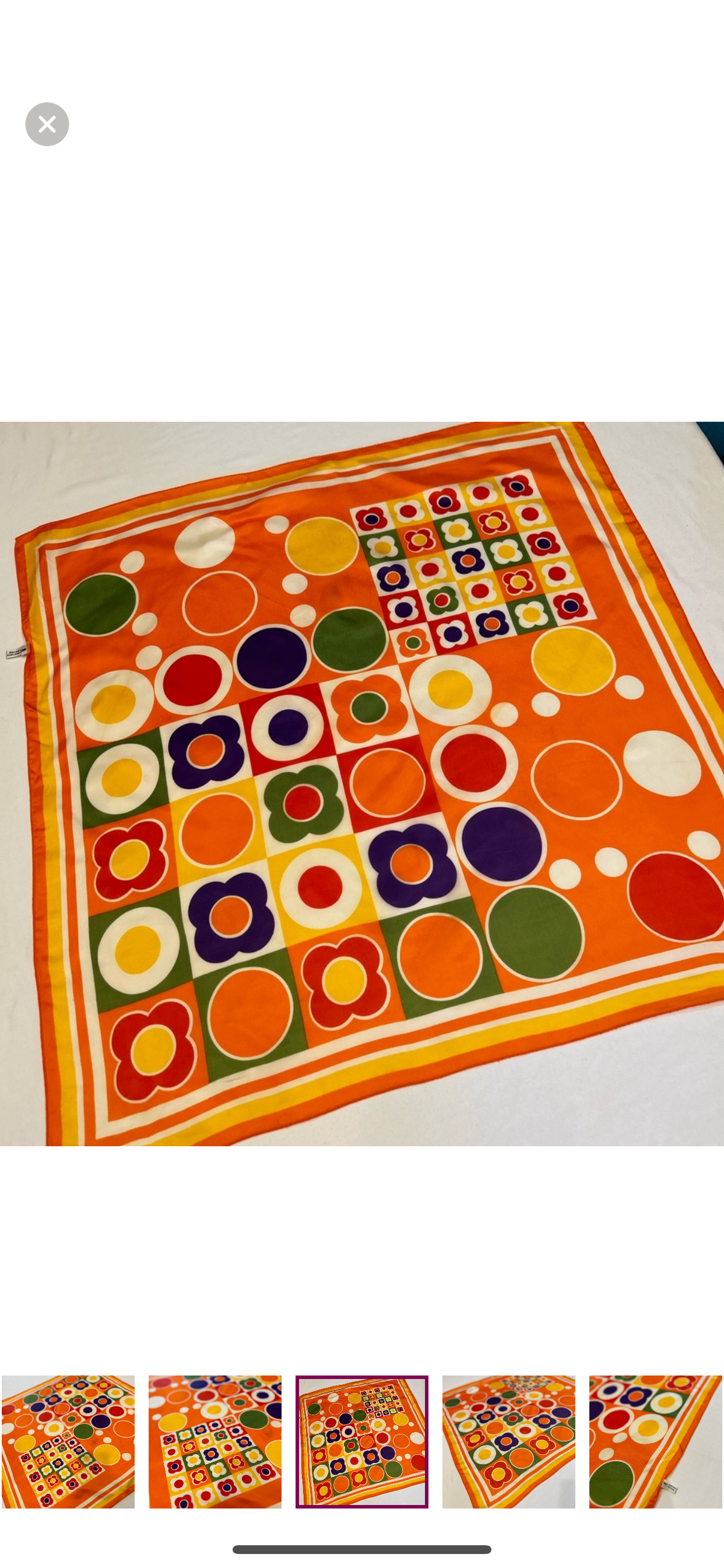 FUNtastic Vntg. Scarf