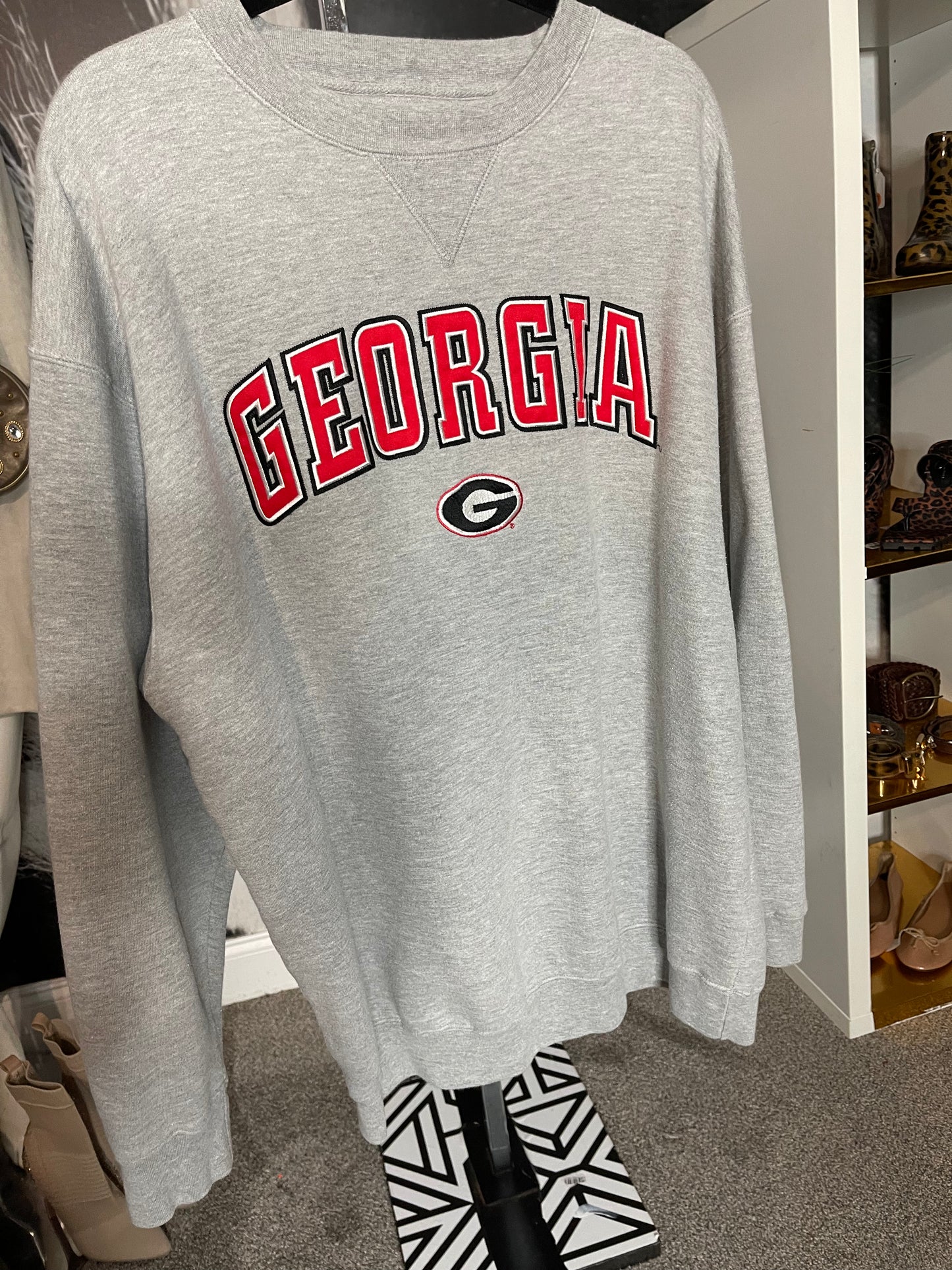 Georgia BullDog Crew Neck Sweater