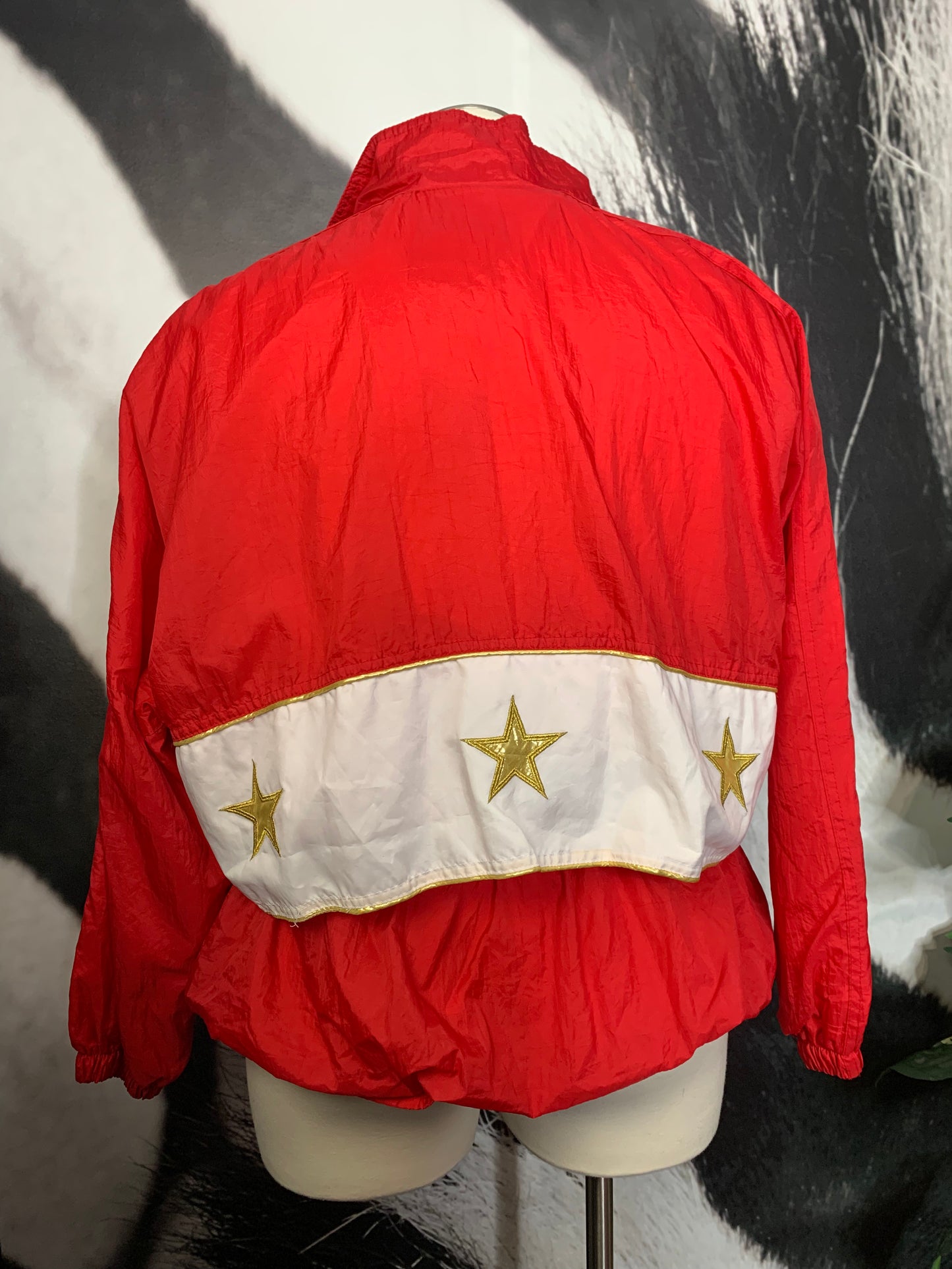 80’s Cherry Bomber Jacket