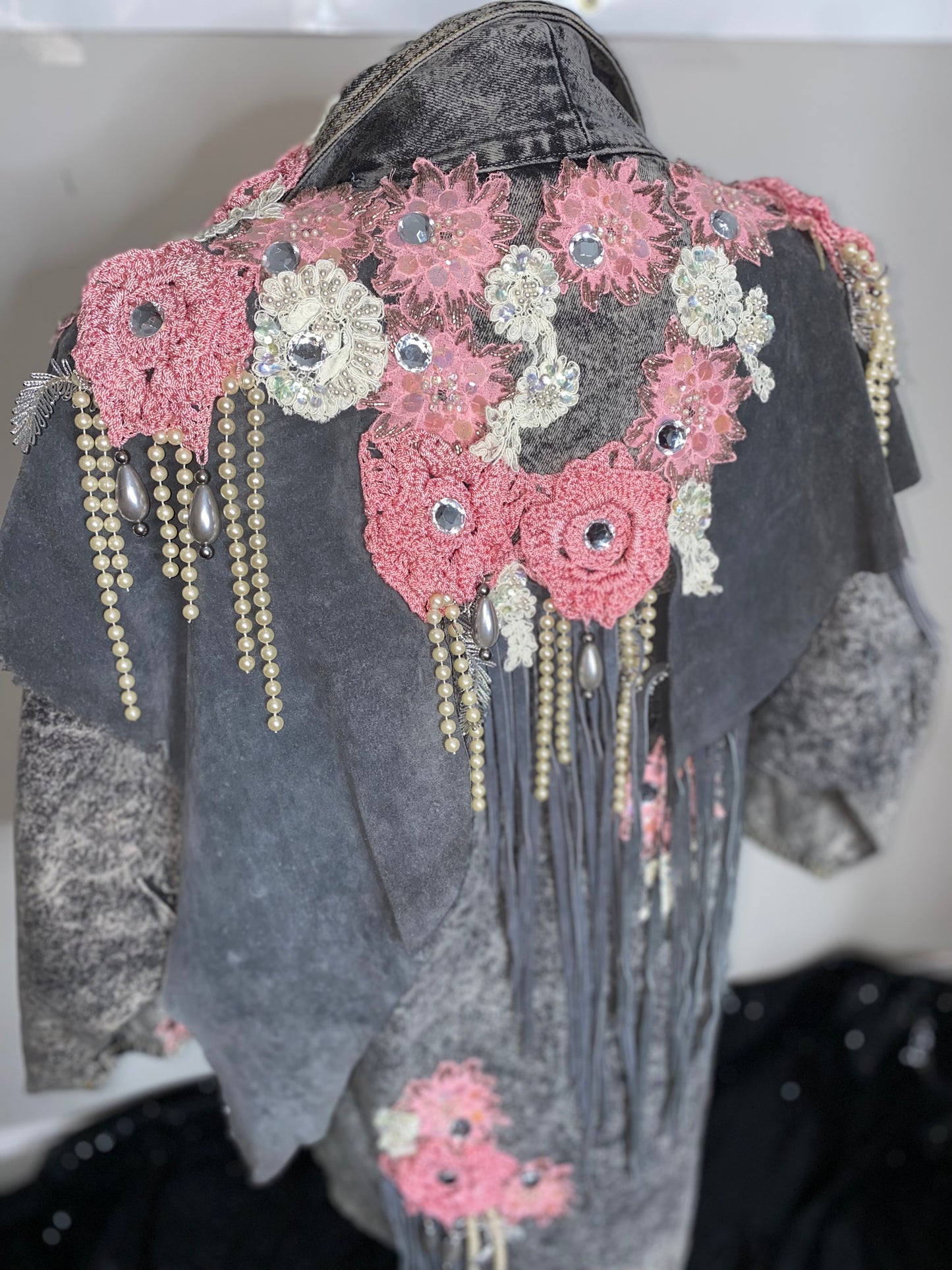 Custom Denim Street Wear Jacket