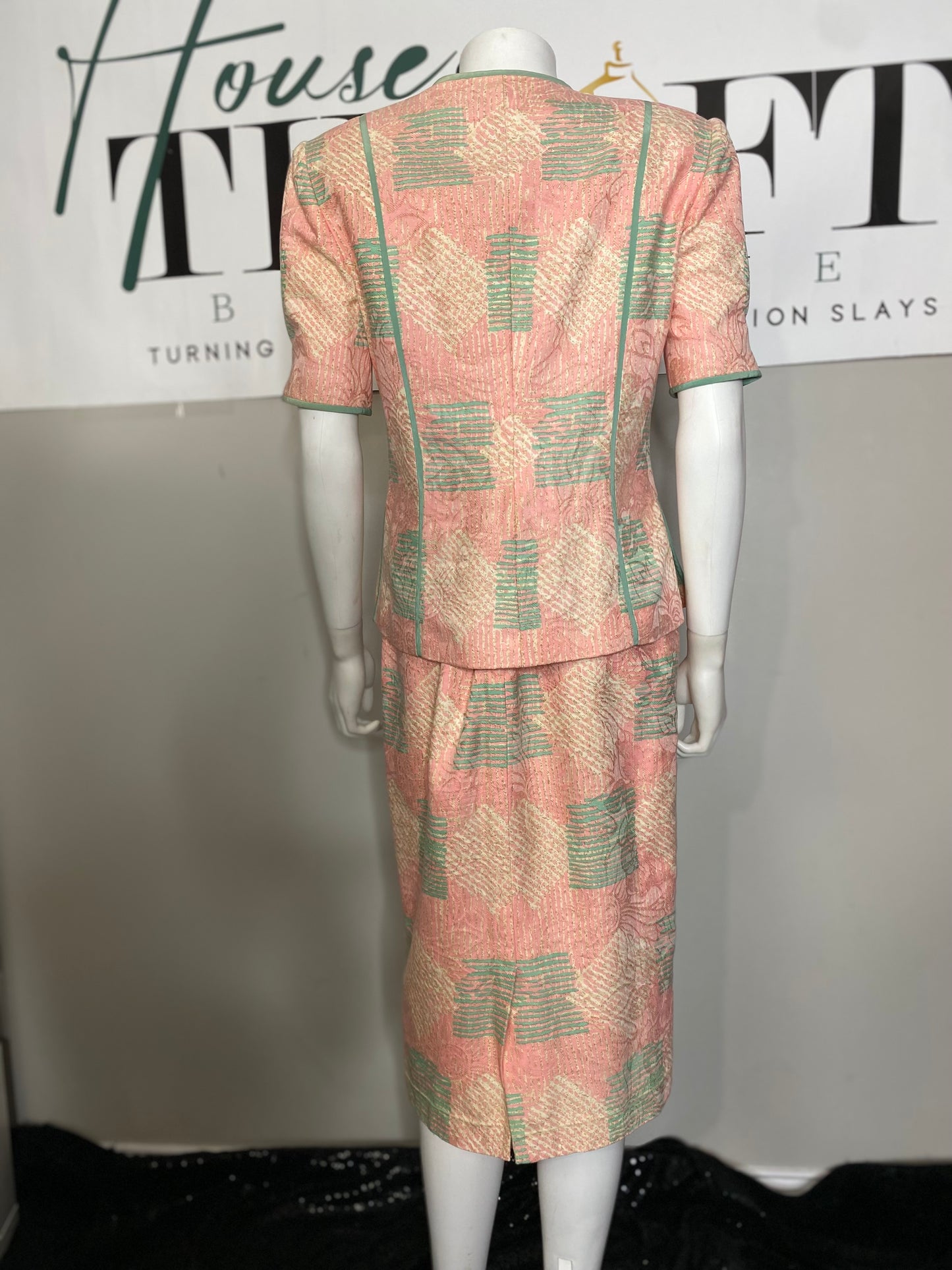 A. Crimmins 2pc Skirt Set