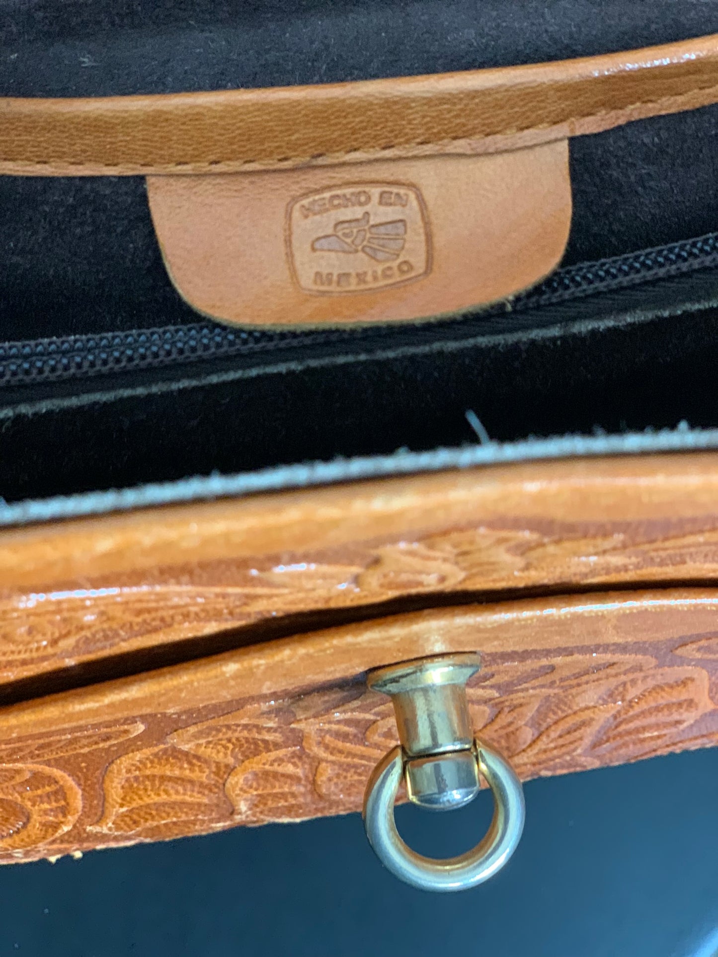 Authentic Stallion Western Leather Purse