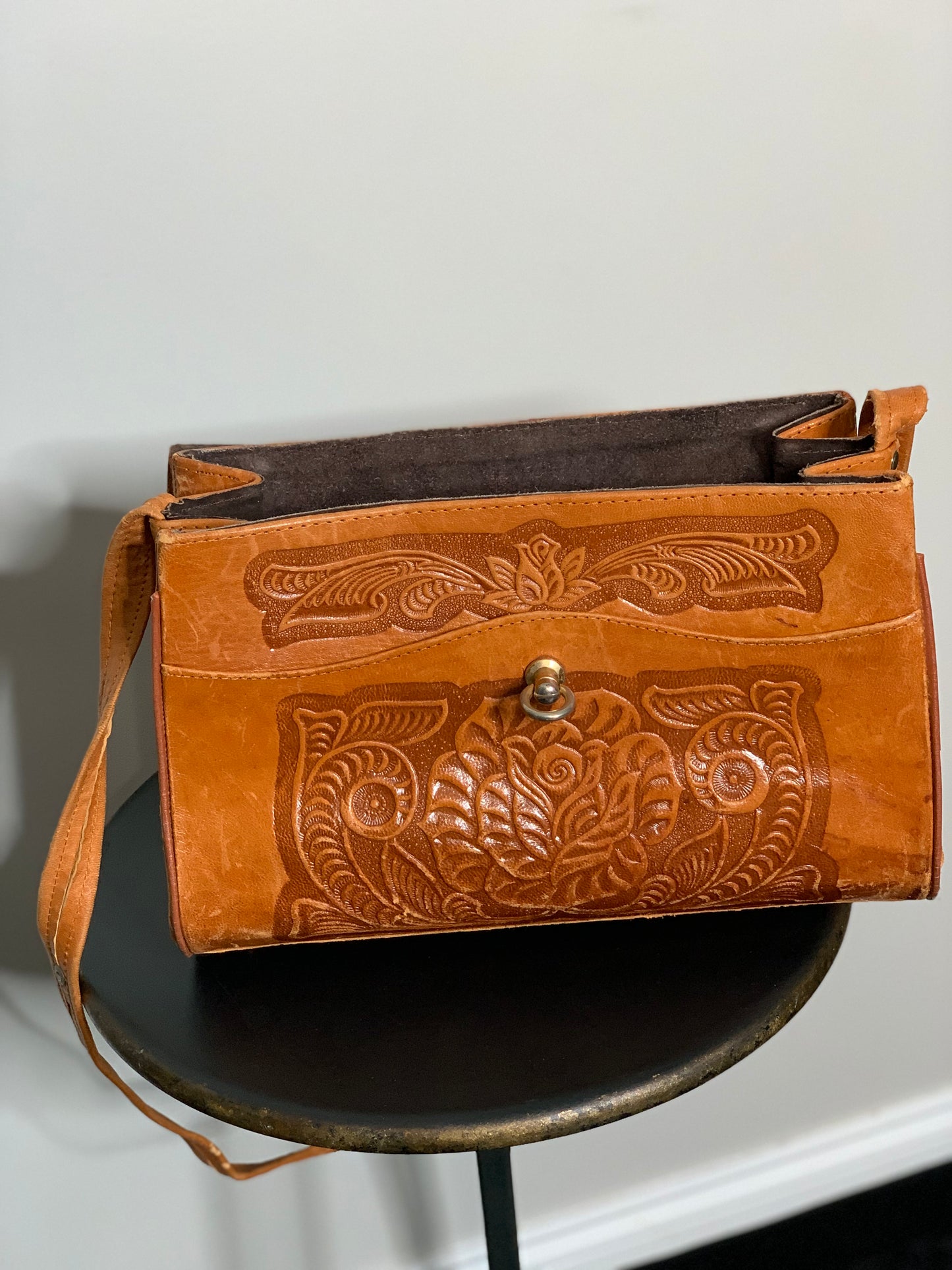 Authentic Stallion Western Leather Purse