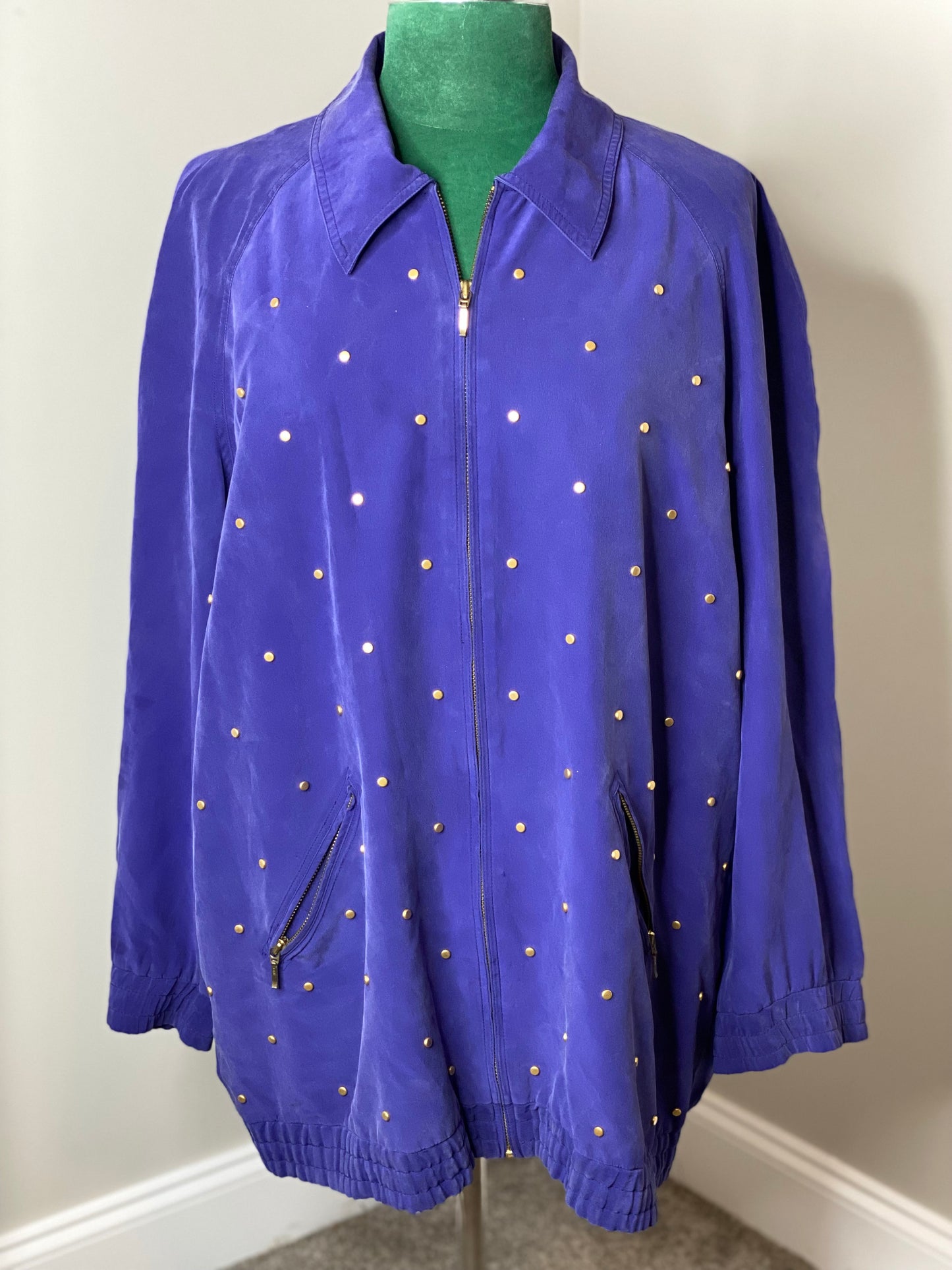 IB Diffusion Studded Bomber Jacket