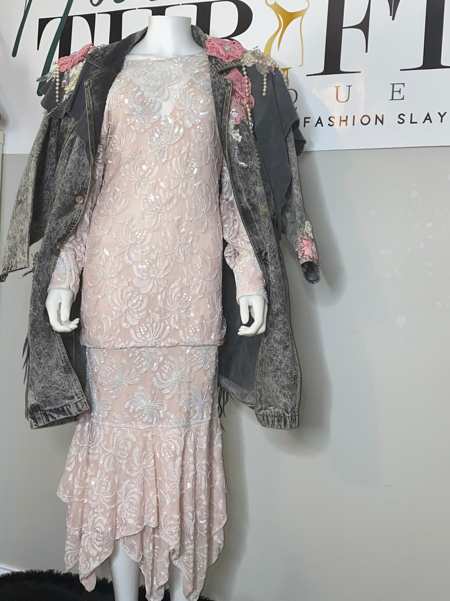 Custom Denim Street Wear Jacket