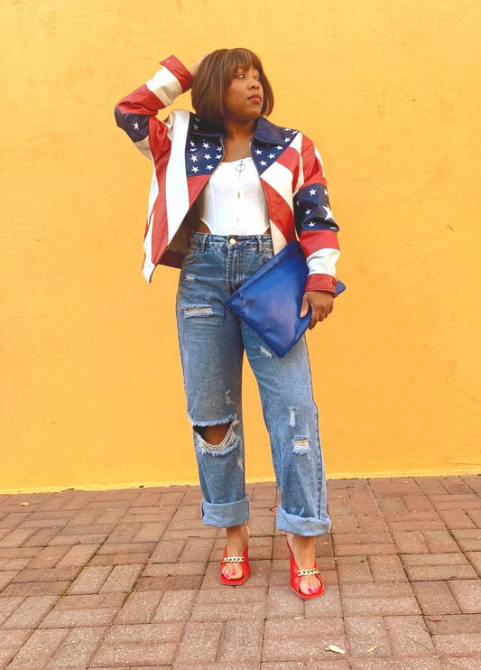 Vintage USA Leather Jacket