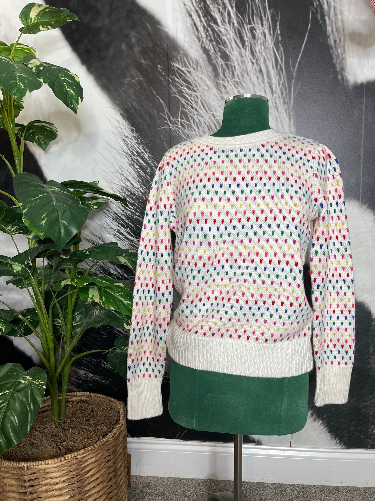 NWT Talbots Puff Sleeve Sweater