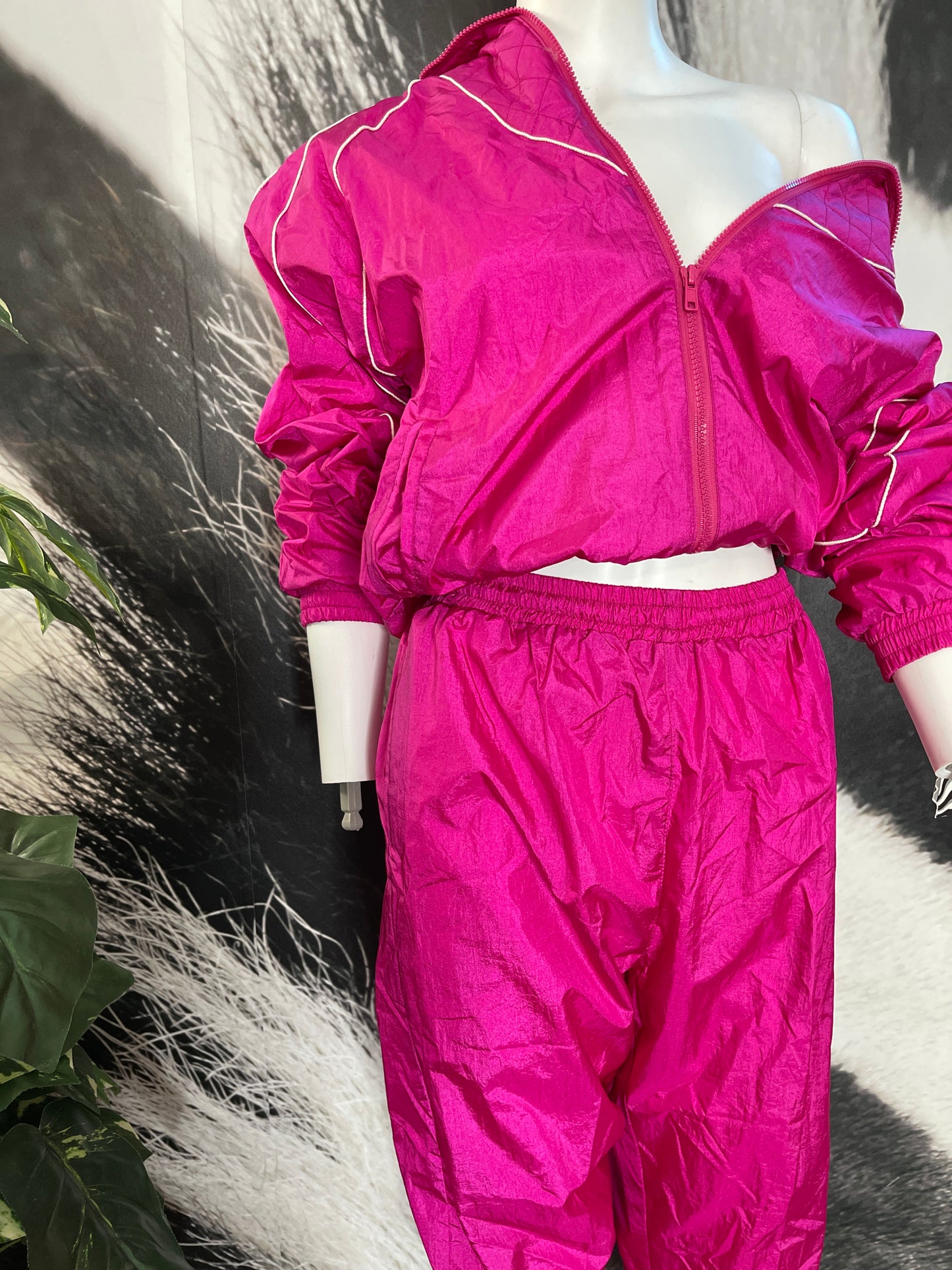 Vntg. 2pc Track Suit