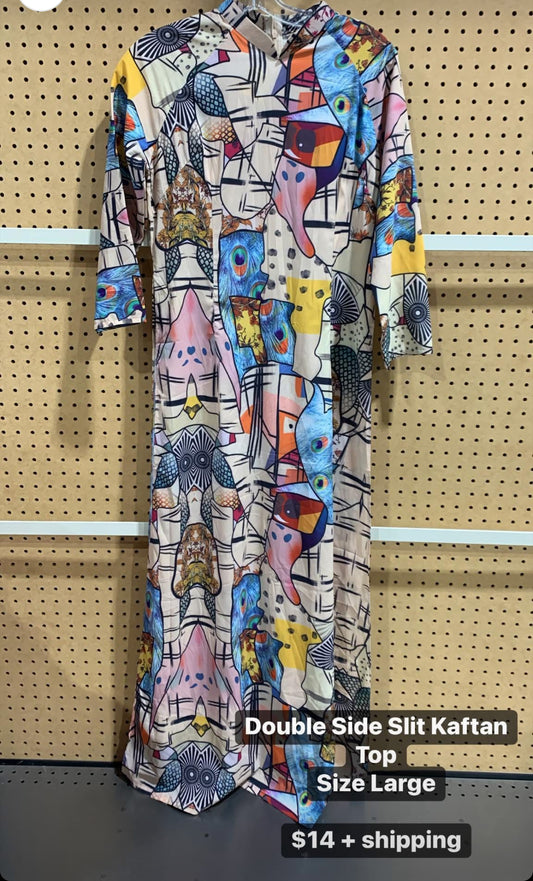 Double Side Slit Kimono Top