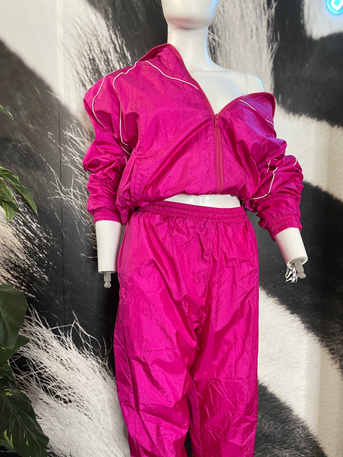 Vntg. 2pc Track Suit
