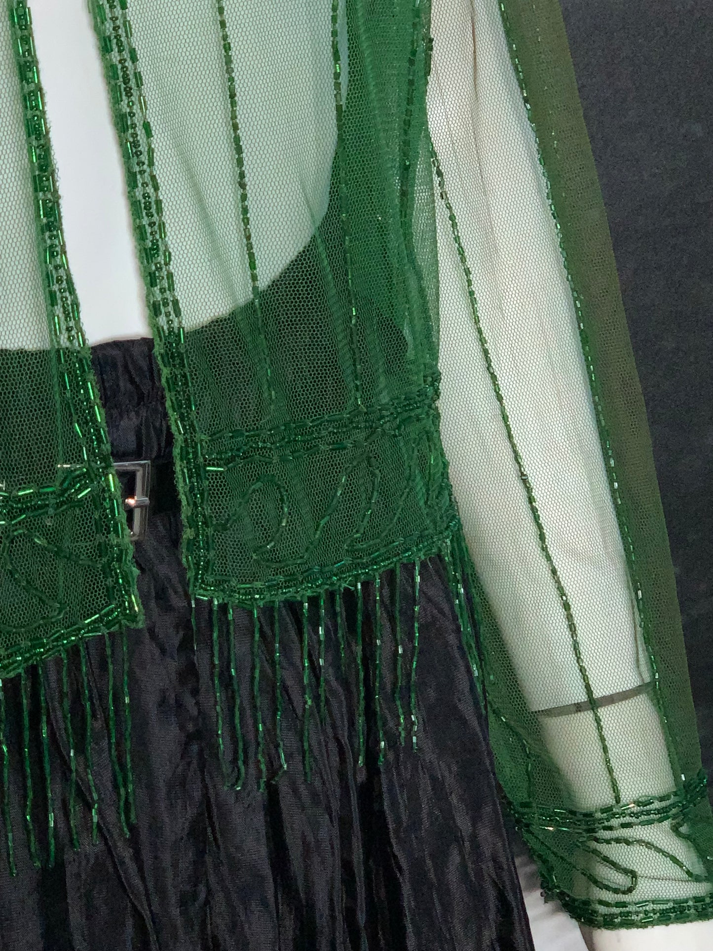 Beaded Sheer Cardigan