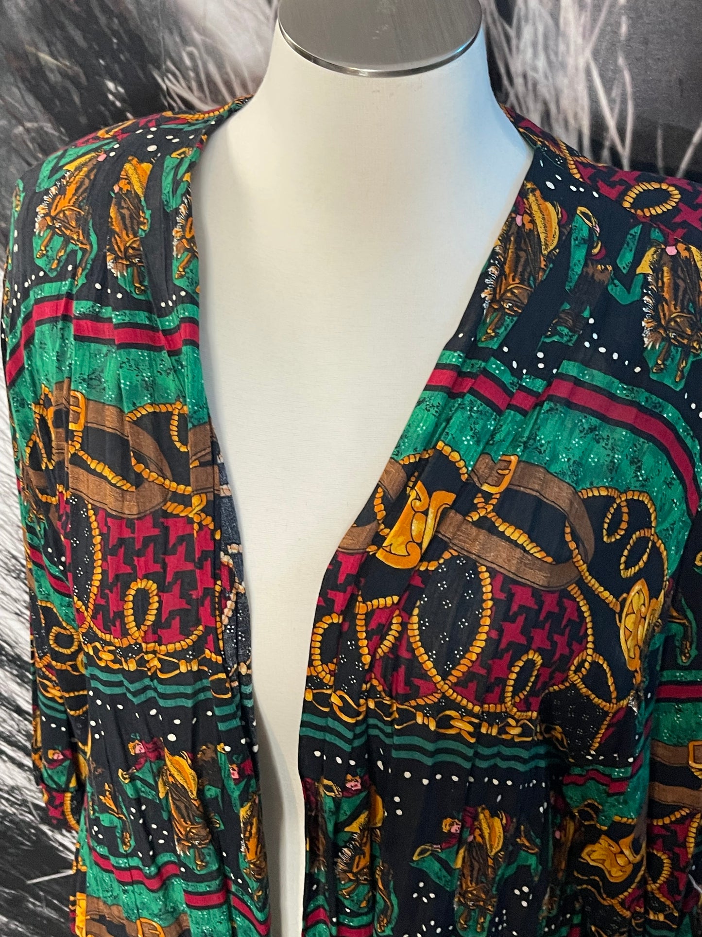 Vntg. Sharon Anthony Duster