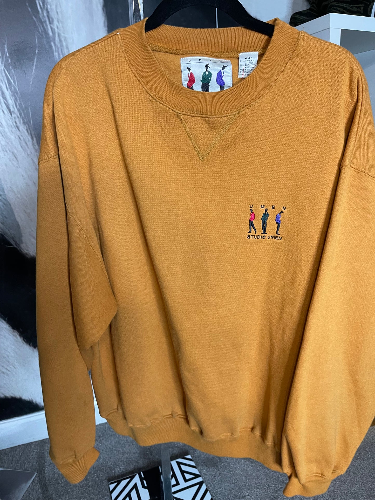 Vintage STUDIO UMEN Embroidered Fleece