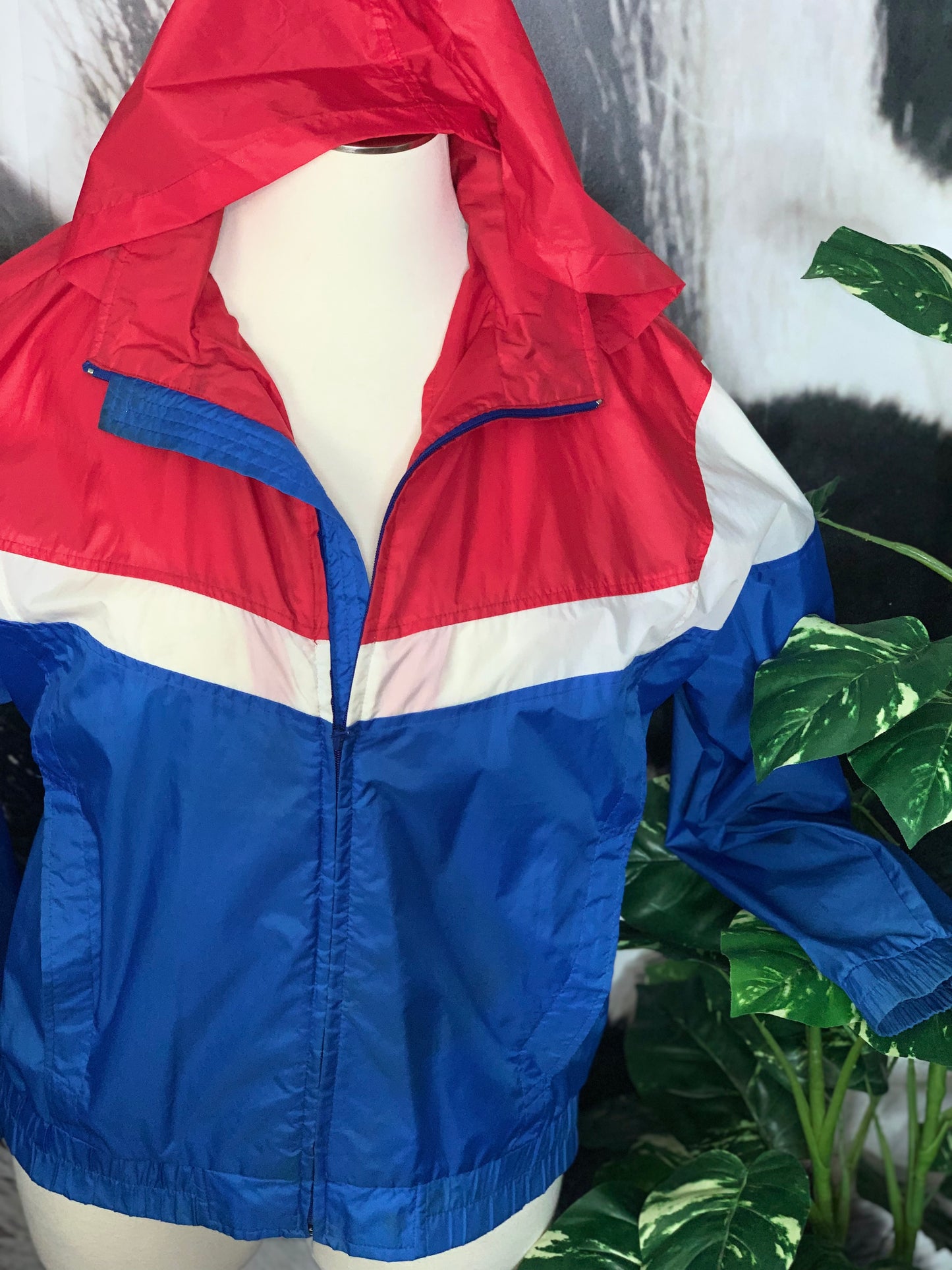 90’s Retro Red, Wht, Blue jacket