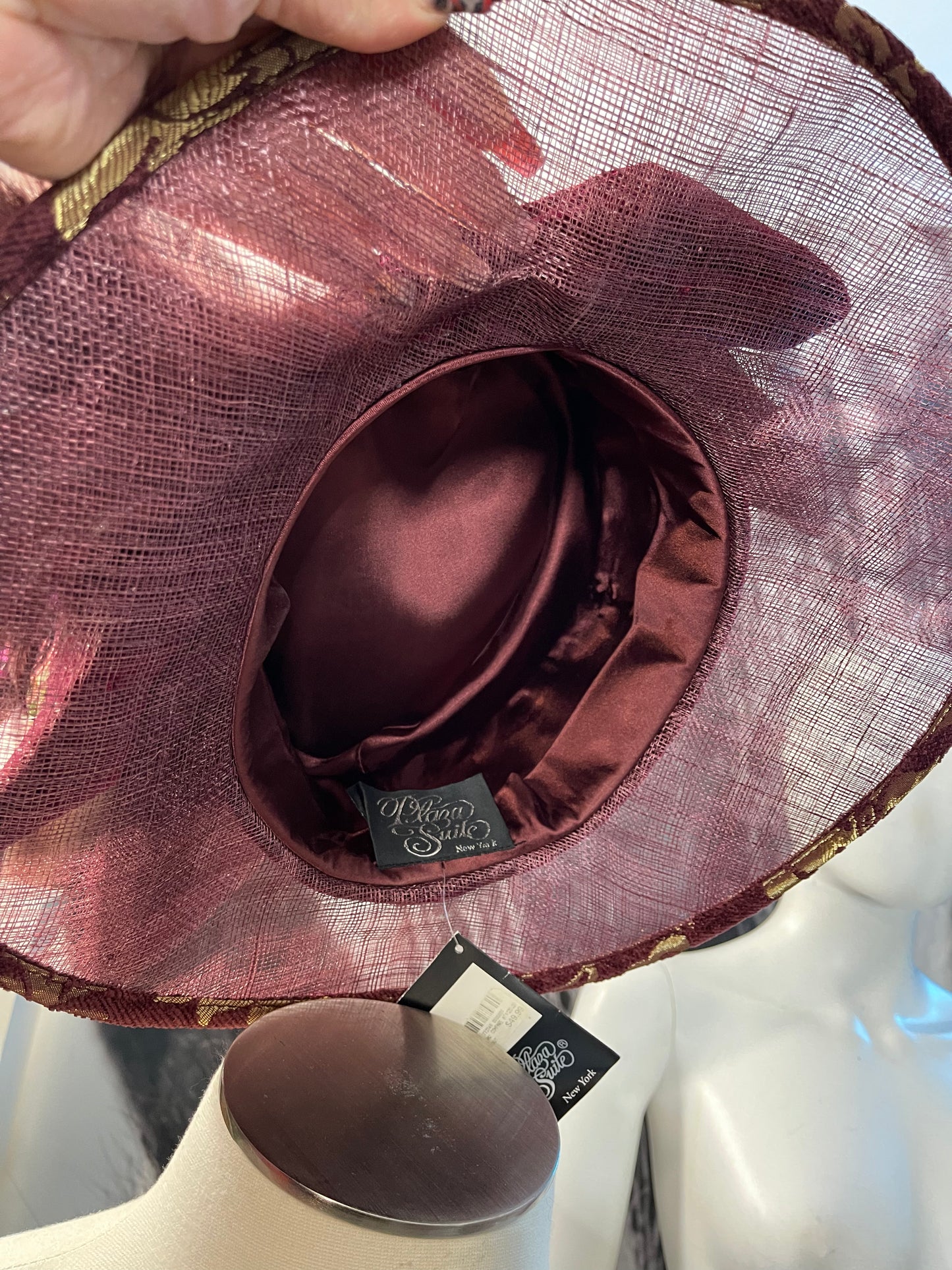 NWT Vntg. Place Suit Deluxe Hat
