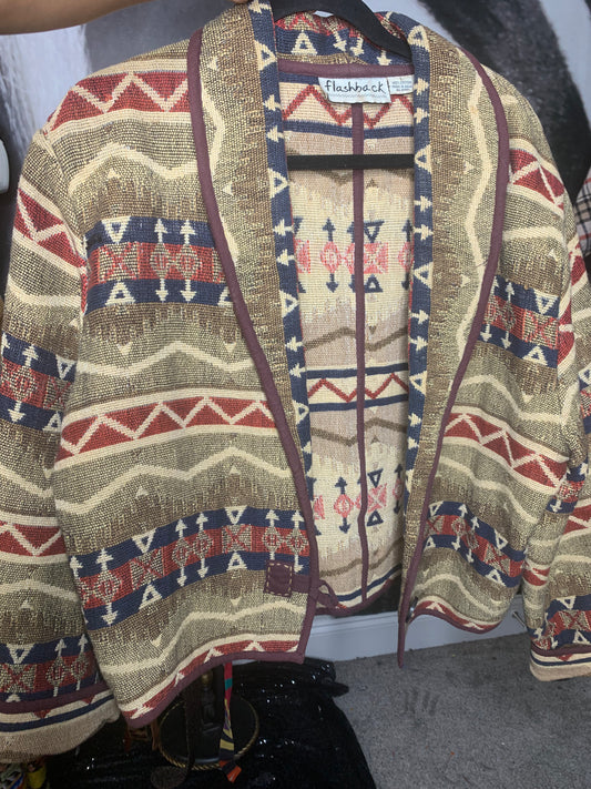 Flashback Tapestry Blazers Jacket