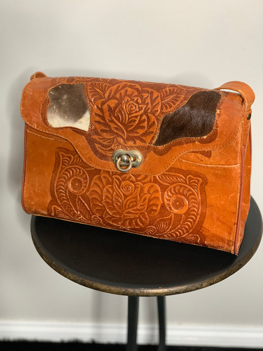 Authentic Stallion Western Leather Purse