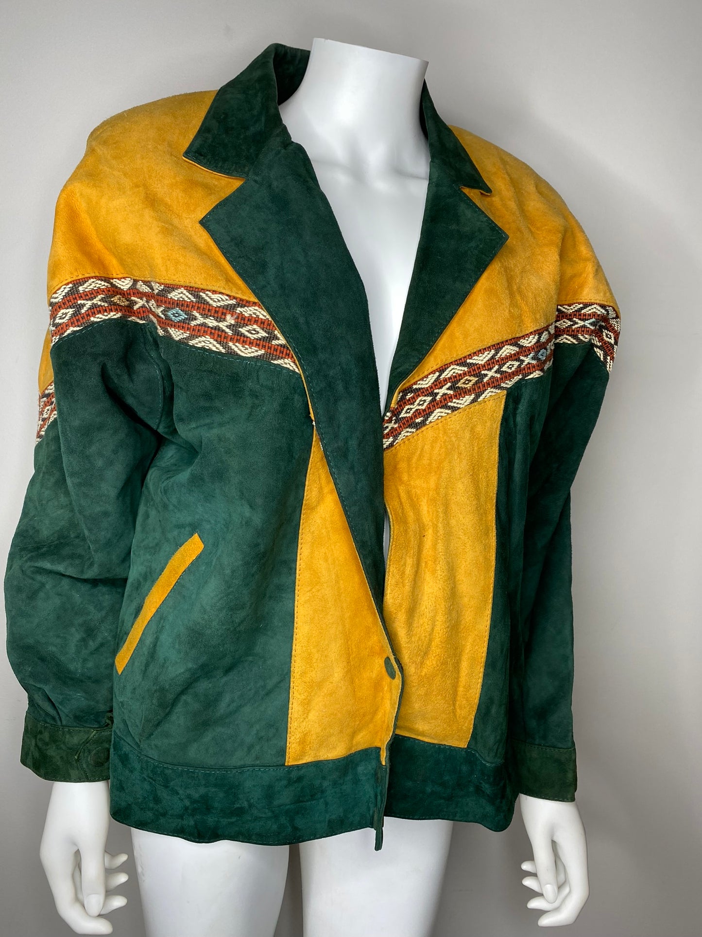 Vntg. Suede Bay Bay Jacket