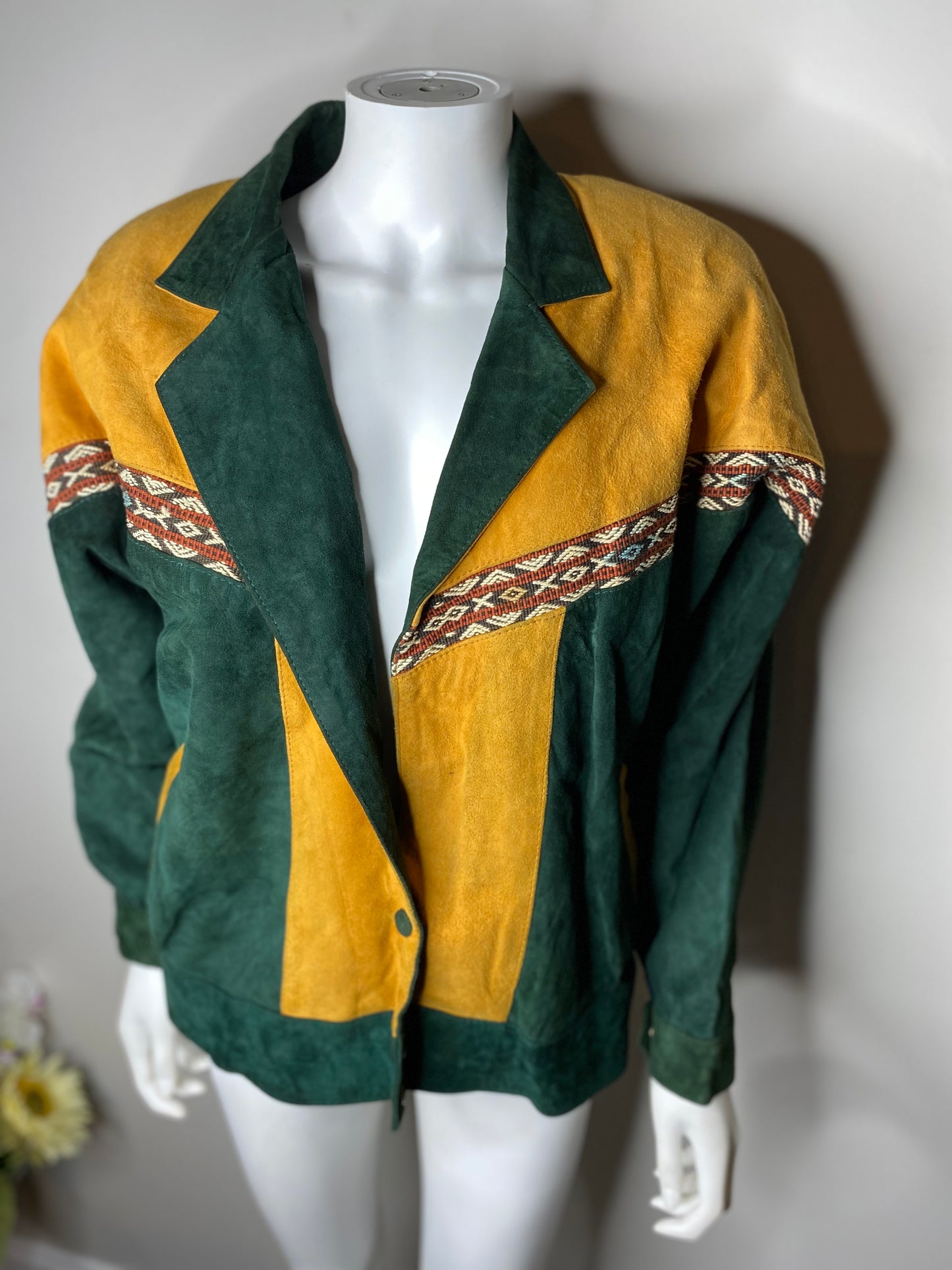 Vntg. Suede Bay Bay Jacket