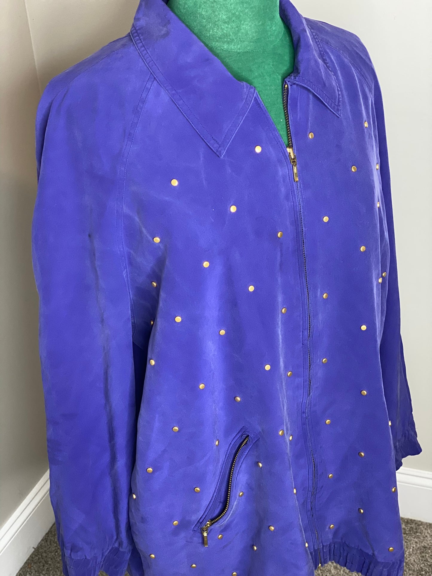 IB Diffusion Studded Bomber Jacket