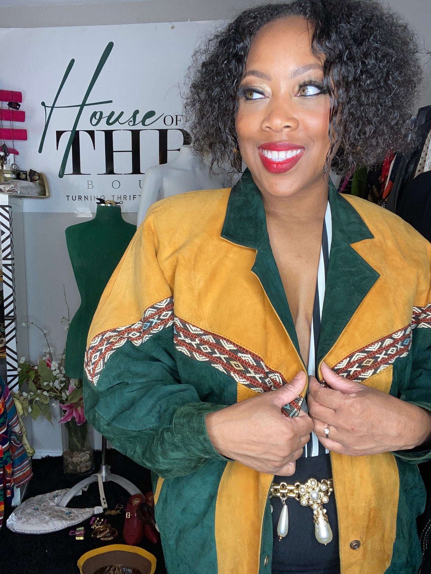 Vntg. Suede Bay Bay Jacket
